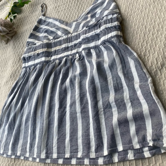 Primark Gray and white Striped top - Picture 10 of 11